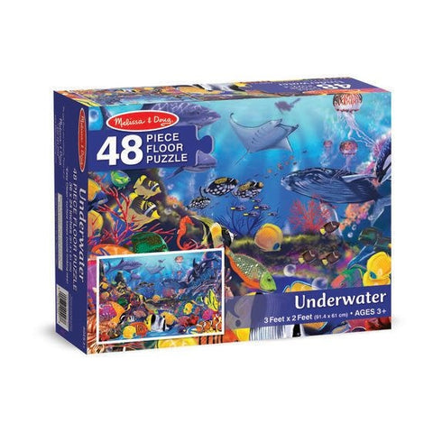 Underwater Floor Puzzle (48 pc) - Puzzlers Jordan