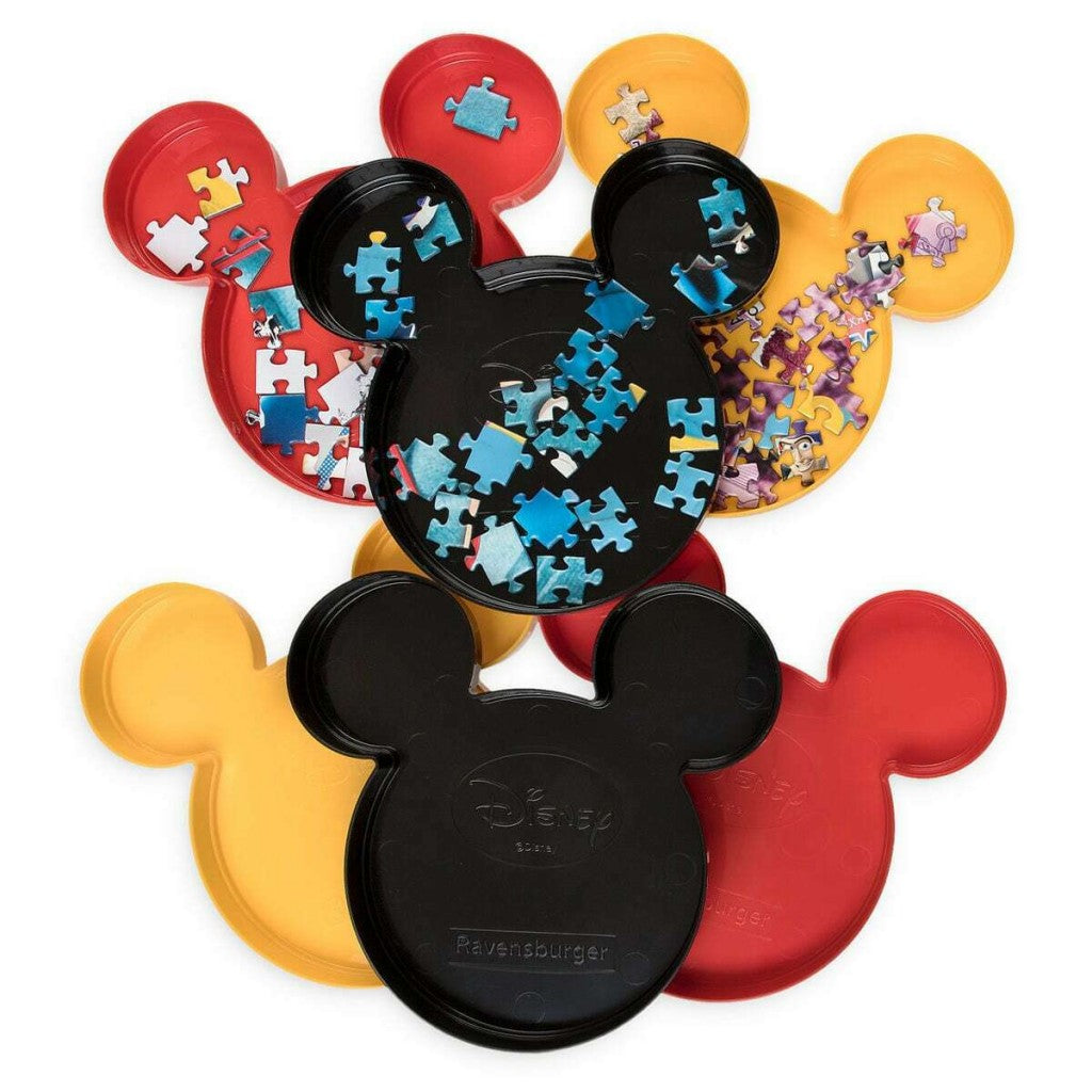 Disney Mickey Mouse Sort & Go! Stacking Sorting Trays | Puzzle | Ravensburger Disney Mickey Mouse Sort & Go! Stacking Sorting Trays | Puzzle | Ravensburger