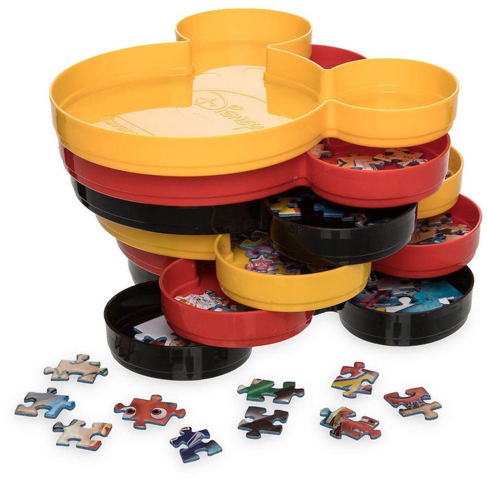 Disney Mickey Mouse Sort & Go! Stacking Sorting Trays | Puzzle | Ravensburger Disney Mickey Mouse Sort & Go! Stacking Sorting Trays | Puzzle | Ravensburger